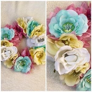 Handmade Flower Crown Tiara